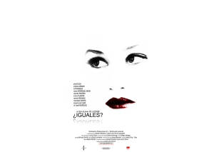 Poster de la película "¿Iguales?". Bandas sonoras cine - Nacho Martín - Músico y compositor